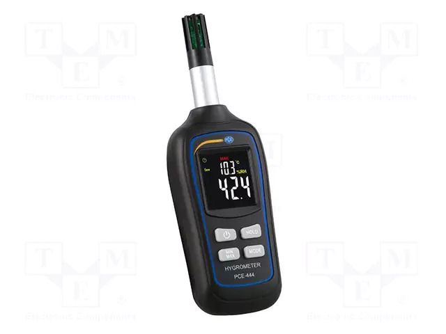 Thermo-hygrometer; LCD 1,6"; Non-contact temp.range: -20÷70°C PCE INSTRUMENTS PCE-444
