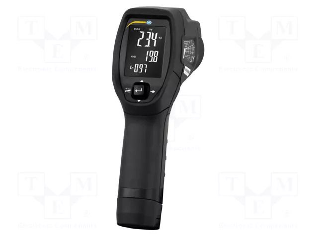 Infrared thermometer; -50÷500°C; Resolution (IR): 0.1°C; ε: 0,1÷1 PCE INSTRUMENTS PCE-ILD10