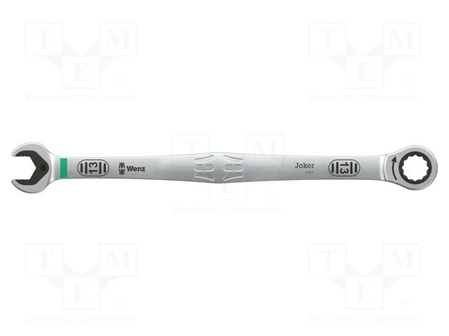 Wrench; combination spanner,with ratchet; 13mm; steel; long WERA WERA.05020352001