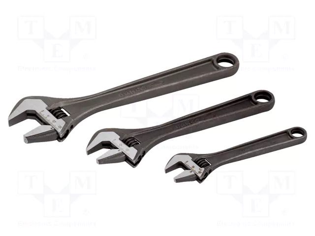 Wrench-set; adjustable; 3pcs. BAHCO SA.ADJUST-3