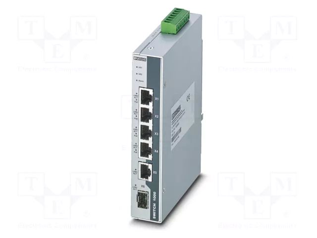 Switch PoE Ethernet; unmanaged; Number of ports: 6; 18÷57VDC PHOENIX CONTACT 1026932