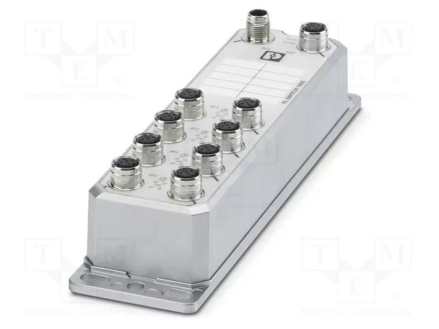 Switch Ethernet; unmanaged; Number of ports: 8; 9÷57VDC; M12 PHOENIX CONTACT 1196227