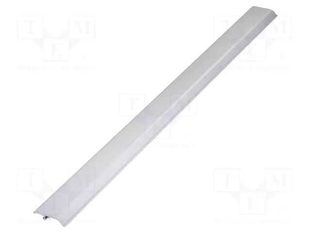 Profiles for LED modules; white; 1m; SKIRT10; aluminium TOPMET TOP-SKIRT10/WH-1M