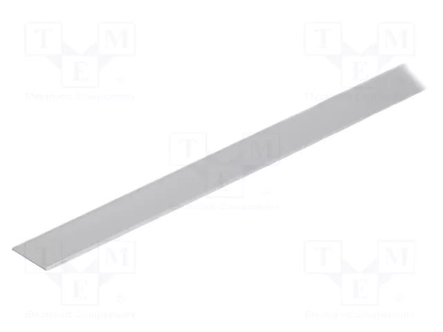 Cover for LED profiles; transparent; 1m; Kind of shutter: A1 TOPMET TOP-J6000816
