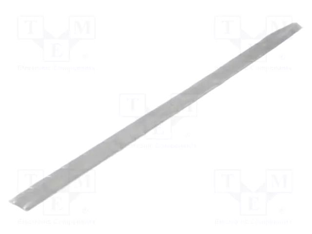 Heat shrink sleeve; 38.1mm; transparent HELLERMANNTYTON TK20-38.1/19.1-CL