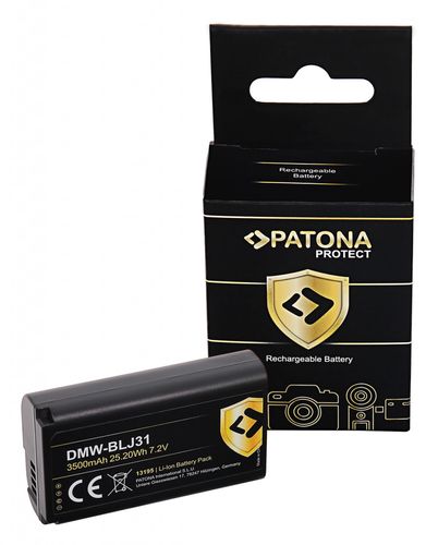 PATONA PROTECT Battery f. Panasonic DMW-BLJ31 Lumix DC-S1 DC-S1R DC-S1H, PATONA 13195 4055655222273