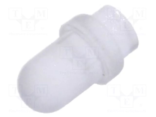 Fiber for LED; Ø3mm; L: 2.5mm; round; Front: convex; straight; PLP1 BIVAR PLP1-100