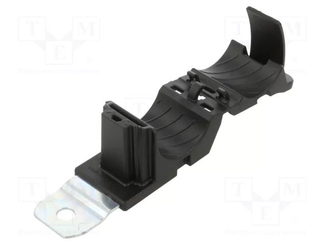Fixing clamp; Cable P-clips; ØBundle : 19.4÷36mm; W: 34.9mm; black HELLERMANNTYTON RCC180SM8-PA66HIRH