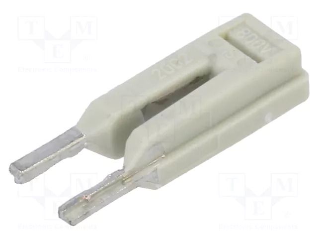 Comb bridge; grey; 283 WAGO 2002-400