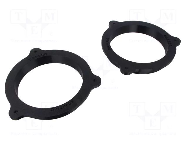 Spacer ring; 165mm; Renault; Renault Master III  2010->; 2pcs. BASSER PETG.DPRENA03