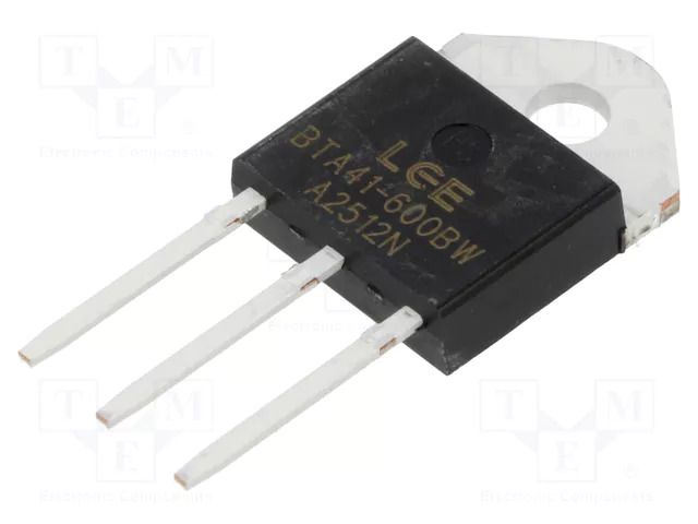 Triac; 600V; 40A; TO3P; Igt: 50mA; Ufmax: 1.55V LUGUANG ELECTRONIC BTA41-600BW-LGE
