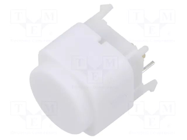 Switch: keypad; SPST; 0.03A/28VDC; LED; yellow; THT; Leads: for PCB E-SWITCH PB350STRY