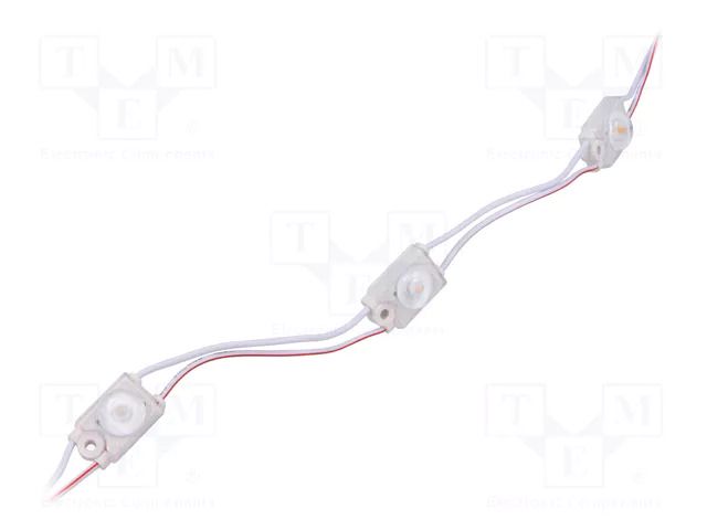LED; white warm; 4000K; 360mW; 58lm; IP67; 175°; No.of diodes: 1 POS PROLED-1WW-CC100