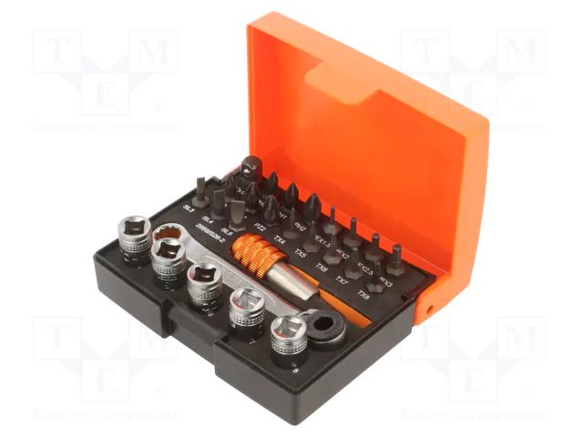 Wrench-set; 6-angles,socket spanner BAHCO SA.2058/S26-2