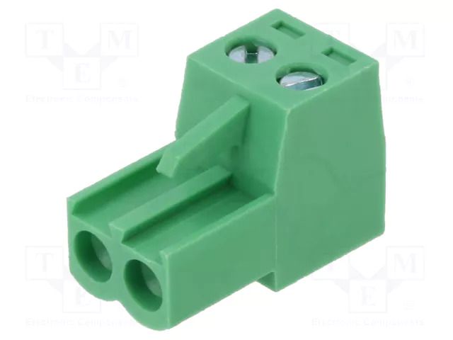 Connector: pluggable terminal block; VD; 8A; 300V; plug; PIN: 2 AMPHENOL ANYTEK VD0231500000G