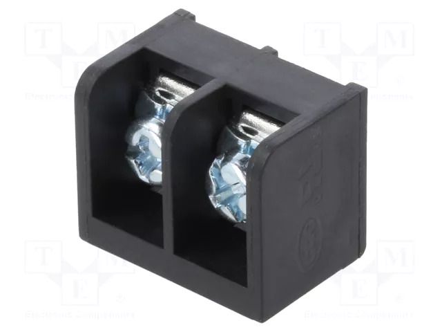 Connector: terminal block; YK; 20A; 300V; terminal; PIN: 2; on PCBs AMPHENOL ANYTEK YK3310203000G
