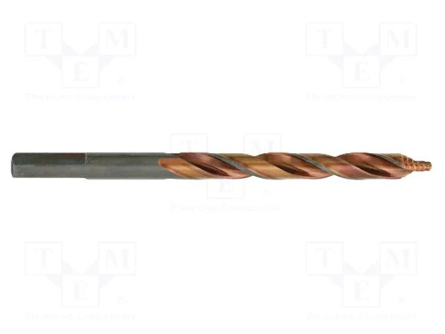 Drill bit; for metal; Ø: 3.3mm; L: 36mm; high speed steel HSSX RECA RECA-0619-000-033