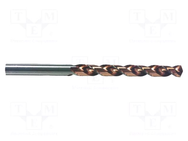 Drill bit; for metal; Ø: 15.5mm; L: 120mm; high speed steel HSS-O RECA RECA-0620-155