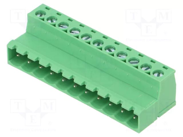 Connector: pluggable terminal block; V8; 20A; 300V; plug; PIN: 11 AMPHENOL ANYTEK V81151500000G