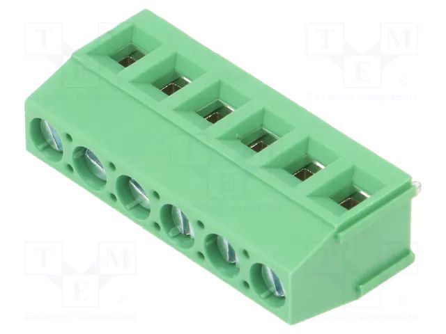 Connector: PCB terminal block; terminal; VI; 16A; 300V; PIN: 6; 1x6 AMPHENOL ANYTEK VI0601550000G