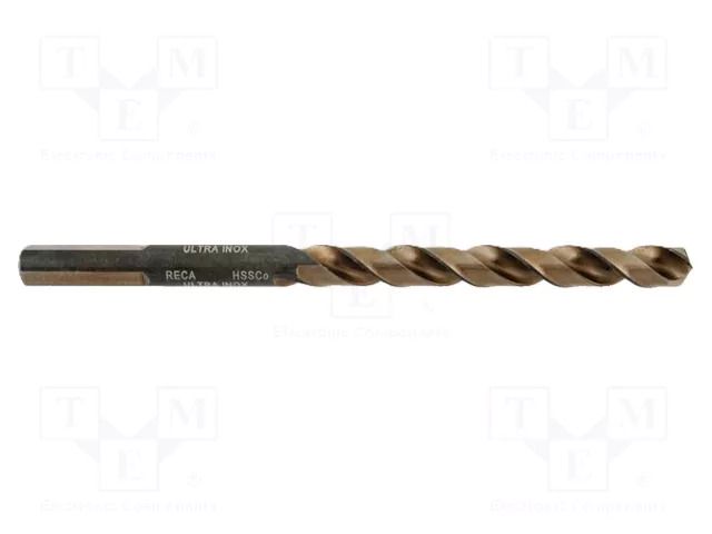 Drill bit; for metal; Ø: 5.5mm; L: 93mm; Working part len: 57mm RECA RECA-0627-000-055