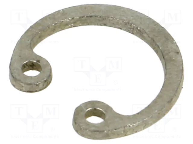 Circlip; spring steel; Shaft dia: 9mm; BN 823; Ring: internal BOSSARD B9/BN823