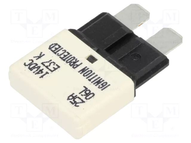 Fuse: resettable; 25A; 14VDC; automotive; 19.75mm; MAXI GLOSO E37-25K-4-01