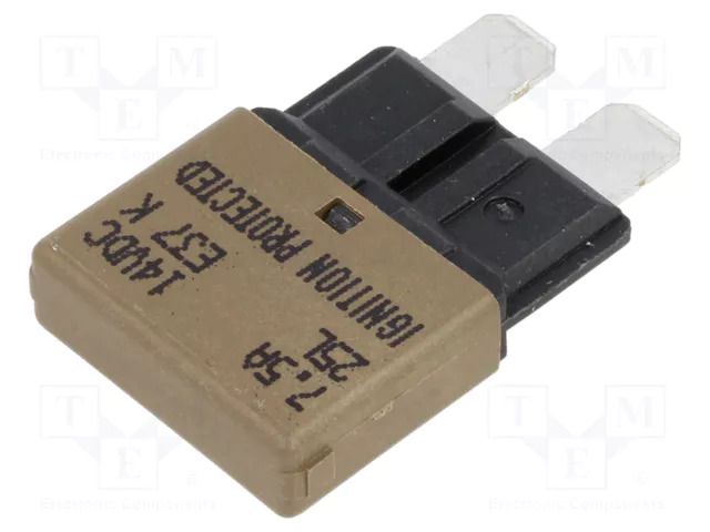Fuse: resettable; 7.5A; 14VDC; automotive; 20.05mm; MAXI GLOSO E37-75K-4-01