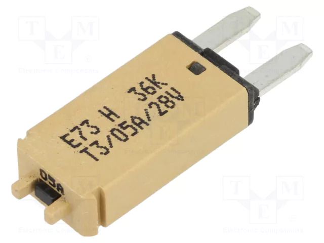 Fuse: resettable; 5A; 28VDC; automotive; MINI GLOSO E73-05H-8-01