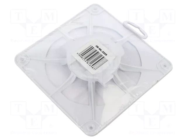 Fan: AC; axial; 230VAC; 93m3/h; 26dBA; ball; 2400rpm; 120x120x89mm ORNO OR-WL-3201/100/PS