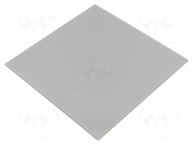 Decorative panel; plexiglass PMMA; grey; 170x170x10mm ORNO OR-WL-3203/G