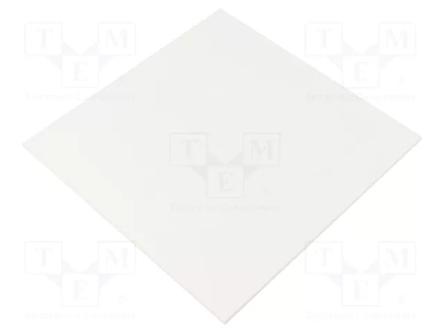Decorative panel; plexiglass PMMA; white; 170x170x10mm ORNO OR-WL-3203/GW