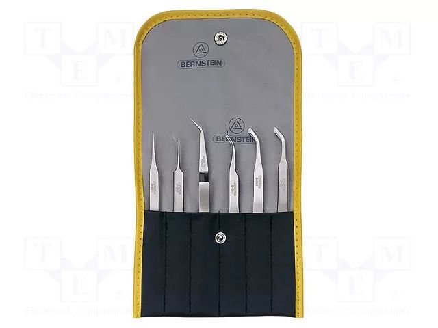 Tweezers-set; SMD; 6pcs. BERNSTEIN BRN-5-050