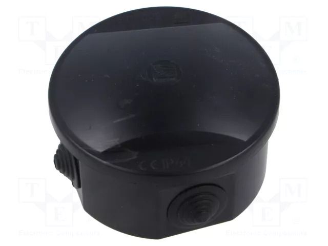 Enclosure: junction box; Ø: 84mm; Z: 40mm; wall mount; ABS; IP44 PAWBOL PW-S-BOX026CO