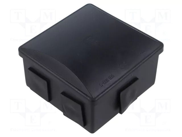 Enclosure: junction box; X: 80mm; Y: 80mm; Z: 40mm; ABS,polystyrene PAWBOL PW-S-BOX036C