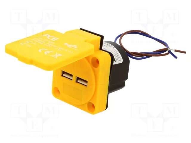 Charging socket USB type A double PCE U25050