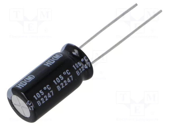 Capacitor: electrolytic; THT; 680uF; 25VDC; Ø10x20mm; ±20%; 4000h NICHICON UHD1E681MPD1TD