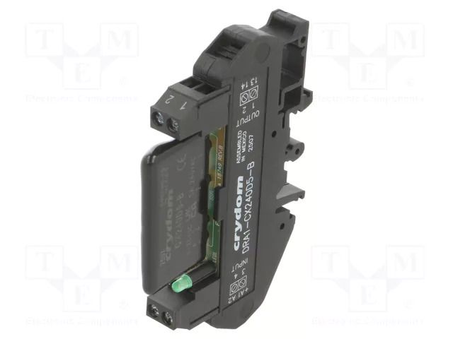 Relay: solid state; Ucntrl: 3÷15VDC; 5A; 12÷280VAC; DRA1-CX; IP00 SENSATA / CRYDOM DRA1-CX240D5-B