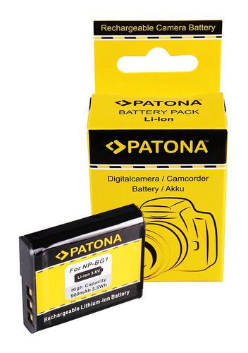 PATONA Battery f. Sony NP-BG1 DSC-N1 N2 H3 H7 H9 H10 T20 T25 W30 W35, PATONA 1050 4260218591660