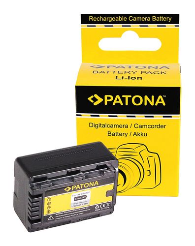 PATONA Battery f. Panasonic VW-VBK180 VBK180-K VBK180 + RESTLAUFANZEIGE, PATONA 1102 4260284320461