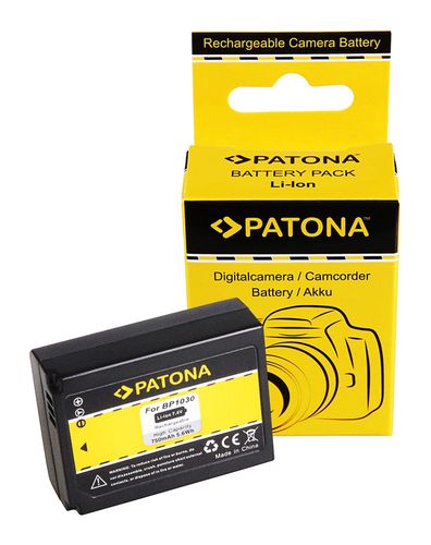PATONA battery f. Samsung NX200 NX-200 BP1030 BP-1030, PATONA 1110 4260284321642