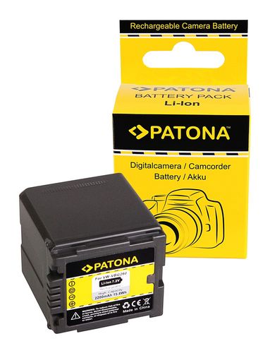 PATONA battery f. Panasonic VW-VBG260 compatible to VW-VBG070 VW-VBG130, PATONA 1152 4260284325756