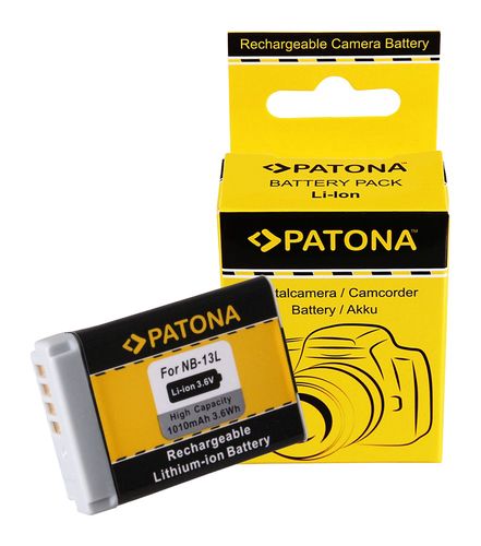 PATONA Battery for Canon NB-13L Canon PowerShot G7 X, PATONA 1241 4055655113168
