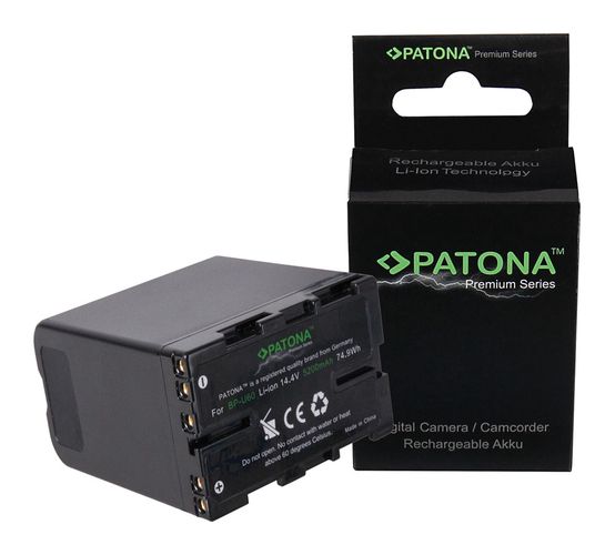 PATONA Premium Battery f. Sony BP-U60 PMW-EX1 EX3 F3 F3K F3L PMW-150, PATONA 1242 4055655113175