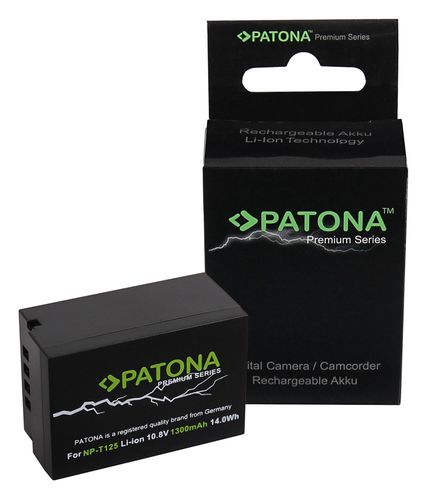 PATONA Premium Battery f. Fuji NP-T125 NPT-125 GFX-50S GFX50S GFX-100 GFX100 Fujifilm, PATONA 1308 4055655208574