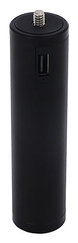 PATONA 6000mAh Power Bank handle for tripod and selfiestick with 1/4 inch screw and USB output, PATONA 1909 4055655221061