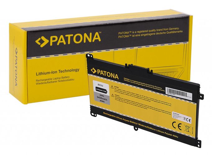 PATONA Battery f. HP BK03 Pavilion X360 BK03XL 916811-855 TPN-W125 HSTNN-LB7S HSTNN-UB7G, PATONA 2836 4055655223201