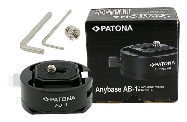 PATONA Arca quick-release plate with flip-lock function, PATONA 4271 4055655247931