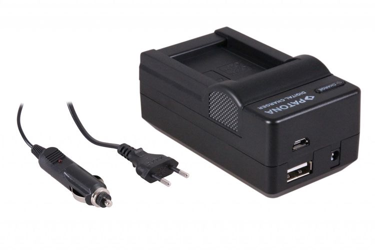 PATONA 4in1 Charger for Ordro CB170 Ordro CB-170 HDV-D325 HDV-D370, PATONA 5636 4260284326821