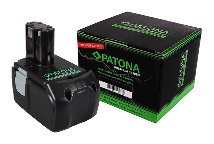 PATONA Premium Battery f. Hitachi CJ 14DL 14DL/JL 14DL/L4 DH 14DL/JL 14DL/L4 20DV DS, PATONA 6120 4055655182737